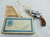 1968 Smith Wesson 19-2 2 1/2 Nickel In The Box
" ULTRA SCARCE DASH 2 "
" EARLY SILVER BOX " - 1 of 11