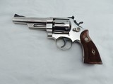 1966 Smith Wesson 27 5 Inch Nickel In The Box" S PREFIX " - 3 of 10