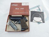 1968 Walther PPK 32 NIB