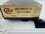 1977 Colt New Frontier Dual Cylinder In The Box - 2 of 6