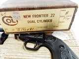 1977 Colt New Frontier Dual Cylinder In The Box - 2 of 9