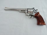 1976 Smith Wesson 29 8 3/8 Inch Nickel In The Case - 3 of 10
