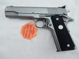 1989 Colt 1911 Gold Cup Stainless NIB - 3 of 7
