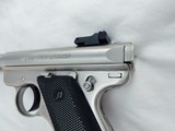 1991 Ruger Mark II 10 Inch Stainless In The Box - 6 of 11