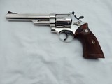1965 Smith Wesson 29 6 1/2 Nickel In The CaseS PREFIX DOUBLE CLAMSHELL NOX PAPER - 3 of 12