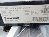 1987 Browning Citori Grade III 28 Superlight NIB - 2 of 11