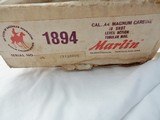 1971 Marlin 1894 44 Magnum In The Box
" Brass Saddle Ring " Scarce - 1 of 11