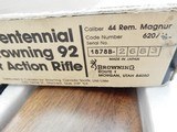 Browning 94 Centennial 44 Magnum In The Box - 2 of 9