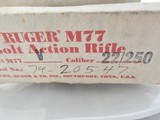 1979 Ruger 77 V 22-250 In The Box - 2 of 11