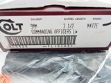 Colt Commanding Officers 9MM 500 Made In The Box
"OLD PRODUCTON " Maroon Box - 2 of 10