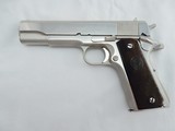 1961 Colt 1911 Government Nickel Pre 70 45ACP - 1 of 9