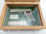 Colt 1911 Pacific Theater Nickel New In CasePRE 70 SERIES - 1 of 5