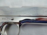 Colt 1911 Pacific Theater Nickel New In CasePRE 70 SERIES - 5 of 5