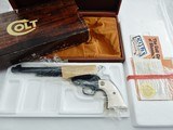 Colt SAA 44 Factory D Engraved New In Box - 2 of 17