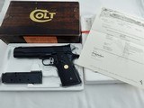 Colt 1911 Gold Cup Series 70 Custom Shop NIB - 1 of 11