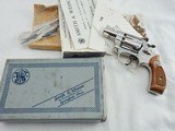 1973 Smith Wesson 34 2 Inch Nickel NIB - 1 of 6