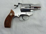 1973 Smith Wesson 34 2 Inch Nickel NIB - 4 of 6