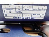 1960’s Smith Wesson 41 22 7 3/8 In The Box - 2 of 9
