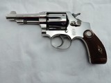 Smith Wesson 32 Hand Ejector Nickel I Frame In The Box - 4 of 11