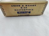 1954 Smith Wesson Pre 17 K22 In The Box - 2 of 11
