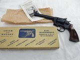 1952 Smith Wesson Pre 17 K22 In The Box - 1 of 11