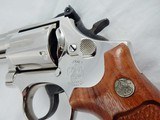 1986 Smith Wesson 586 Nickel 357 - 3 of 8