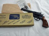1953 Smith Wesson Pre 17 K22 In The Box - 1 of 12