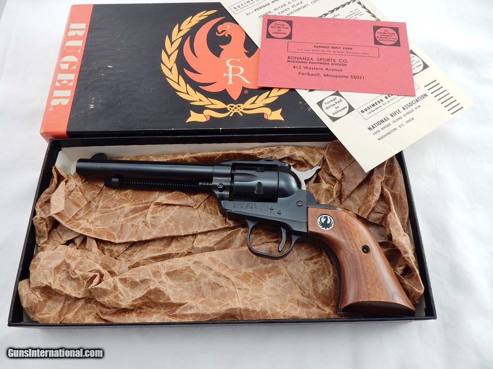 1970 Ruger Single Six 3 Screw New In The Box