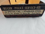 1981 Ruger Police Service Six SS NIB - 2 of 6