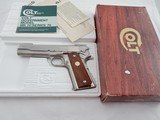 1979 Colt 1911 Nickel Series 70 In The Box - 1 of 10