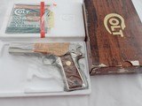 1981 Colt 1911 Nickel Series 70 45ACP NIB - 1 of 6