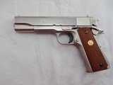 1981 Colt 1911 Nickel Series 70 45ACP NIB - 3 of 6
