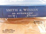 1962 Smith Wesson 41 5 Inch NIB With Letter
RARE 5 inch - 3 of 7