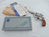 1974 Smith Wesson 34 4 Inch Nickel In The Box - 1 of 10