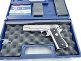 1998 Colt 1911 Bright SS 38 Super Enhanced In The Box - 1 of 11