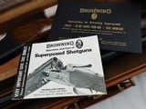 1970 Browning Superposed 12 Superlight In The Case - 5 of 20