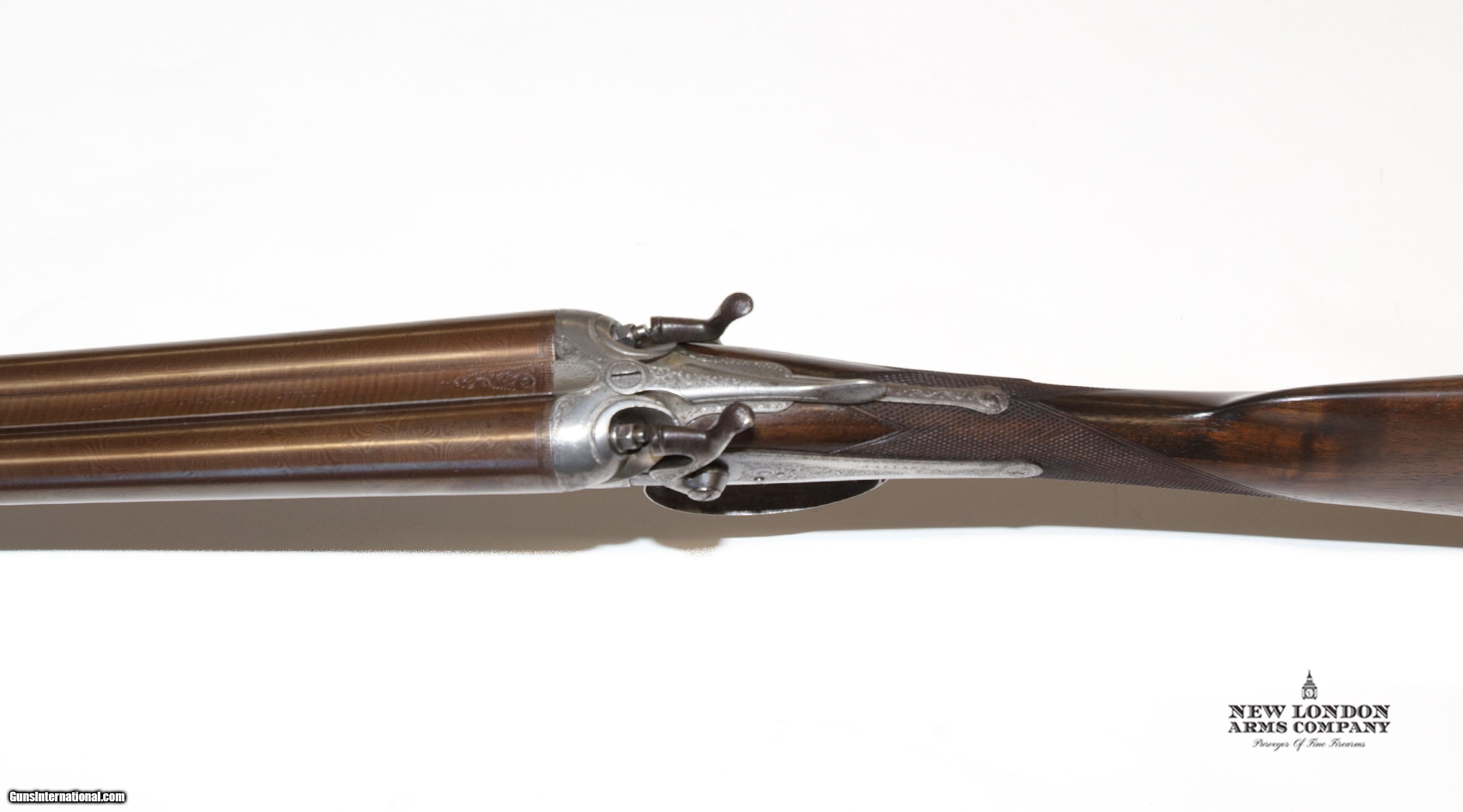 A Allan Hammer Damascus 12G Shotgun