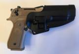 Price Reduction - - Custom Beretta 92FS - Pre Owned w/ BlackHawk Holster - 3 of 14