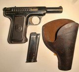 SAVAGE ARMS 1907 - SEMI AUTOMATIC .32 ACP
POCKET PISTOL W/HOLSTER - 3 of 7