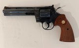 PRIME 357 MAGNUM COLT PYTHON REVOLVER -1972 MFG. - Image 4 of 5