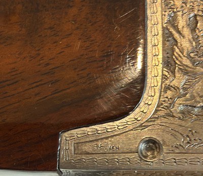 BROWNING GRADE IV SUPERPOSED 12 GA.- - FUNKEN ENGRAVED - Image 11 of 11