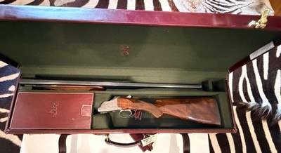 BROWNING GRADE IV SUPERPOSED 12 GA.- - FUNKEN ENGRAVED - Image 8 of 11