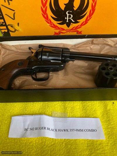 Ruger Blackhawk Combo 357/9mm
