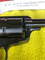 Ruger 50th Anniversary
black hawk revolver 44 meg - 8 of 17