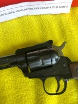 RUGER ARMS SINGLE 6 COMBO REVOLVER 22lr AND 22 mag - 9 of 13