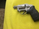 Smith & Wesson 38
special revolver
model 642-2 with laser