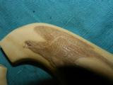  COLT SAA EAGLE CARVED IVORY GRIPS - 2 of 5