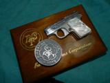 Bauer Firearms U.S. Bicentennial engraved pocket semi-auto engraved pistol, .25 cal. - 1 of 4