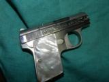 Bauer Firearms U.S. Bicentennial engraved pocket semi-auto engraved pistol, .25 cal. - 4 of 4