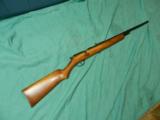  STEVENS UNUSUAL BOLT ACTION .22 RIFLE - 1 of 5